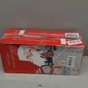 COOLWUFAN 24 Pack Christmas Candy Cane Pathway Lights, 17'' Outdoor Christmas Decorations Pathway Markers Lights for Indoor & Outdoor Holiday Party Patio Yard Lawn, Driveway, Walkway Decor