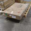 Homey Pet 43 Inch Dog Crate, Heavy Duty Stackable Dog Crate Cage Kennel for Medium Dogs with Divider, Bowls, 3 Door, Removable Grid & Tray, 4 Lockable Wheels, Breeding & Grooming Drop Cages for Dogs