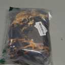 ARTSGOO Rectangle Table Cloth Cover Waterproof Elastic Fitted Polyester Fitted Tablecloths for 6 Foot Tables for Indoor,Picnic, Camping, Outdoor 72" x 30"Black Marble