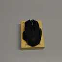 INPHIC Wireless Mouse Rechargeable, [Battery Level Visible], Silent Click USB 2.4G Cordless Mouse for Laptop PC Computer Tablets, 6 Buttons, 2400DPI 4 Adjustment Levels, Black