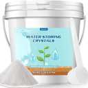 5LB Water Storing Crystals for Plants with Spoon, Water Gel Solves Plant Over-Watering and Drought Problems, Keeps The Soil Moist, Small Water Storing Polymer Crystals for Plants Powder - by Oycevila