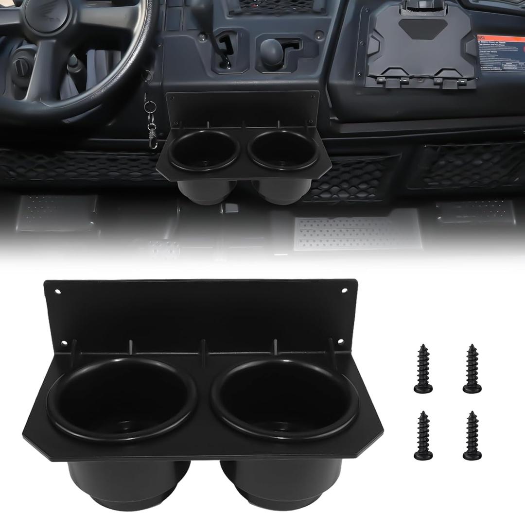 Dash Cup Holder for Pioneer 700-2 700-4 14-22, UTV Drink Cup Holder Bottle Holders for Honda Pioneer 700 2P 4P 2014-2022 Accessories