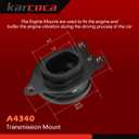 Nissan Altima 2.5L 2007-2017 Engine & Transmission Mount Set - Silver Rubber Mounts - A4353, A4339, A4350, A4340