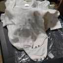 Skyebed 11 Pcs Long Sleeve Baby Bodysuit White Shirt Cotton Blank baby Romper for Baby Boys Girls (0-3 months)