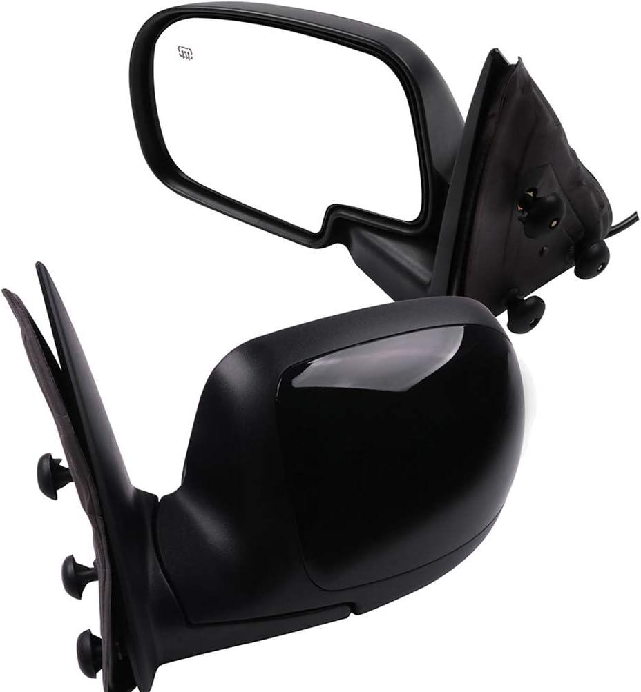 A Pair Towing Mirrors Fit for 2002 For Chevy Avalanche 1500 2500, 34.8 cm x 40.5 cm x 27.5 cm