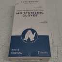 Cotton Gloves for Dry Hands Sleeping, Moisturizing Gloves Overnight, Hand Moisturizer Gloves, Moisture Gloves for Dry Hands Overnight, Sleeping Gloves, Eczema Gloves, Medium 7 Pair