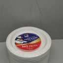 JOLLY CHEF10 inch 140 Pack Disposable Paper Plates,Soak Proof, Cut Proof, Microwave Safe Heavy Duty Paper Plates Everyday Use