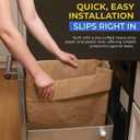 Trash Compactor Bags for Kitchen - 15 PACK - Pre-Cuffed, Super Strong & Heavy Duty Kitchen Trash Bags with Leak Proof Plastic Liner, Fits GE Model Compactors with Rectangular Containers, 
Unit Count	15 Count
Number of Items	15
Item Weight	1.94 kg