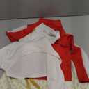 Zombie Girls Costume Kids Character Halloween Cosplay Cheerleader Mesh Top Pant Hooded Coat 3PCS Uniform Outfits (9-10 Years, Skirt-white Red)