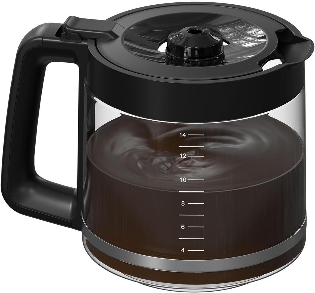 14-Cup DCM201CP Coffee Pot Replacement Compatible with Ninja DCM201CP Programmable XL 14-Cup Coffee Maker PRO 14-Cup DCM201CP Coffee Pot Replacement Compatible with Ninja DCM201CP Programmable XL 14-Cup Coffee Maker PRO