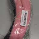 Auto Car Leather Steering Wheel Cover Anti Slip Wrap 15" (Pink)