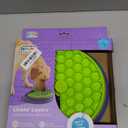 Outward Hound by Nina Ottosson Lickin Layers 3-in-1 Interactive Dog Feeder Puzzle, Lick Mat & Slow Feeder Bowl - Mental Stimulation Toy for Medium & Large Dogs, 2 Cup Capacity, 10.4 in x 2.8 in (Lickin Layers (Green, Purple, Blue))