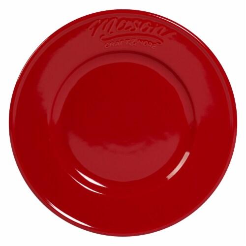 Mason Ceramic Salad Plate Red 9Pcs