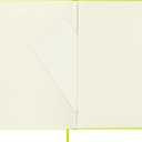 Moleskine Classic Notebook, Large, Plain, Lemon Green, Hard Cover (5 x 8.25)