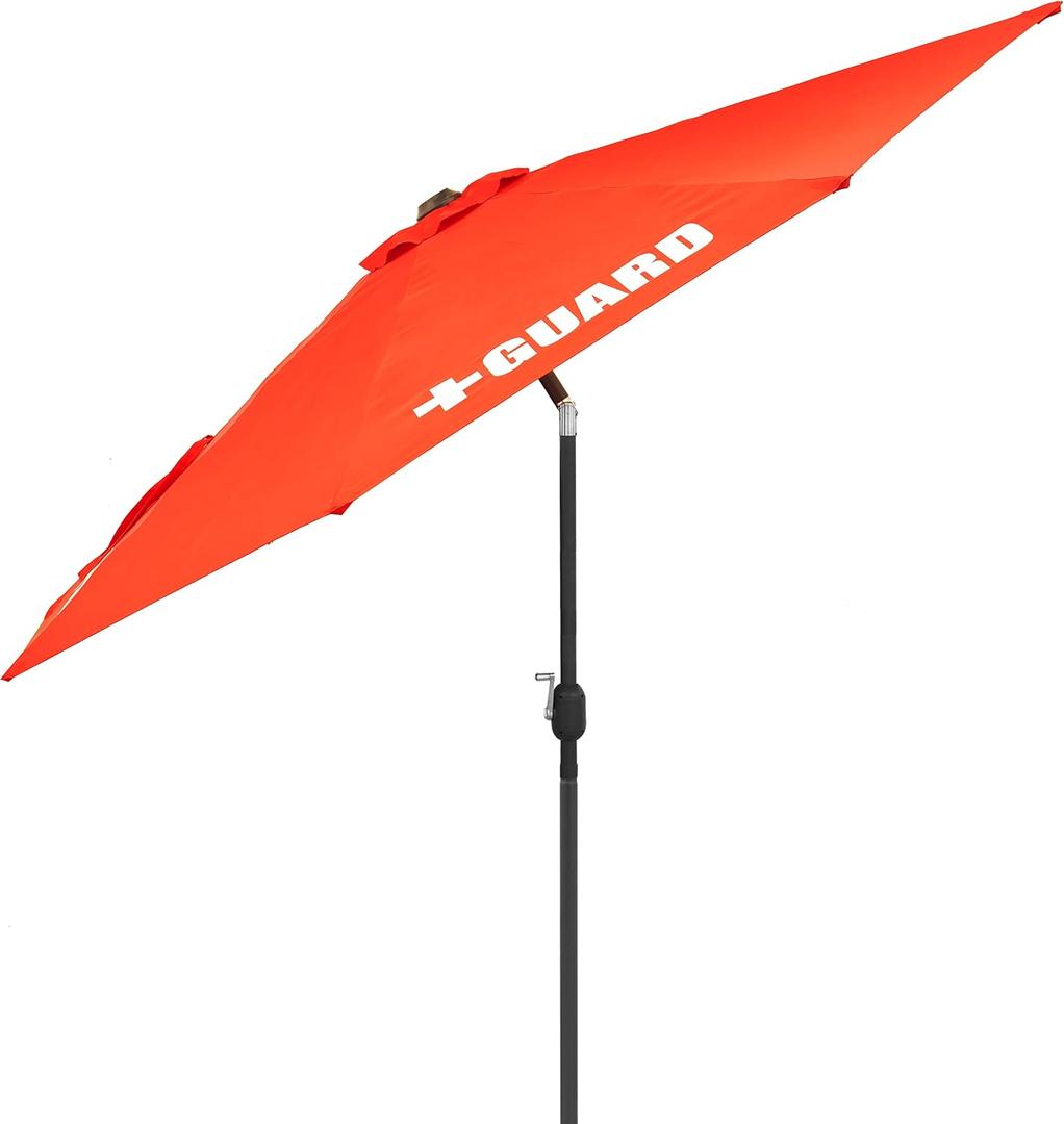 BLARIX Guard Heavy Duty Canvas Umbrella (Red)
