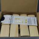 Chumia Pack of 24 Unfinished Wooden Craft Boxes with 10 Paintbrushes Small Wooden Boxes Treasure Chest with Locking for DIY Baby Shower Pirate Decor, 3.5x2.2x2 Inch