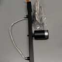 53 Farmhouse Kitchen Island Lighting, 5-Light Adjustable Dining Room Light Fixtures, Rustic Wood Chandeliers Black Hanging Light Fixtures for Kitchen, Pool Table Lights, Bulbs Not Included