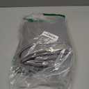 Simplebrand Ava Light Grey Blackout Curtains for Bedroom 63 Inch Length 2 Panels, Solid Thermal Insulated Energy Saving Rod Pocket Window Treatment Curtains Blackout Drapes, W40 x L63 Inch, Light Grey