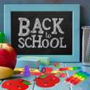 170 Pcs Back to School Gifts for Students First Day of School Party Favors Stationery Set Supplies for Classroom Gifts, Pencils Notepads Bookmarks Rulers Erasers Stampers Treat Bags Rewards Prizes