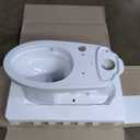 TOTO Drake Two-Piece Elongated 1.28 GPF TORNADO FLUSH Toilet with CEFIONTECT, Bone - CST776CEG#03