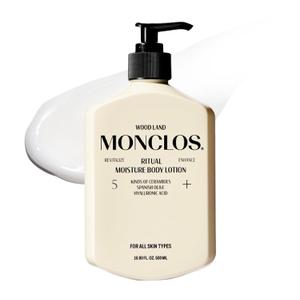 Ritual Moisture Body Lotion (16.9 fl oz) - Hydrating pH-Balanced Body Moisturizer with Olive Oil, Squalane, and 5-Complex Hyaluronic Acid for Smooth and Comfortable Skin