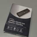 3-Speed Universal Ceiling Fan Remote Control Kit for Hampton Bay, Replacement for Home Decorators Collection Harbor Breeze Hunter, with Timer Light Dimmer, 2AAZPHD3/HD3 KUJCE10320/TR222A