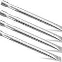 Grill Burner Tube, 4 PC Universal Stainless Steel Pipe Tube BBQ Gas Repair Parts Kits for Brinkmann, Charmglow, Uniflame and Outdoor Gourmet Grill Models, Grill Replacement for CTB3, 15 15/16"