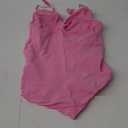 SHAPERX Women's Shapewear Bodysuit Tummy Control Body Shaper Seamless Sculpting Snatched Waist Body Suit (XX-Large-3X-Large, Pink Thong)