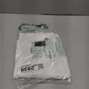 J.VER Men's Dress Shirts Solid Long Sleeve Stretch Wrinkle-Free Formal Shirt Business Casual Button Down Shirts (Medium, White)