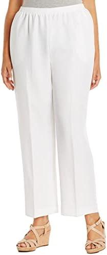 Alfred Dunner Women's Plus Size Poly Proportioned Medium Pant