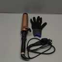 2 Inch Curling Iron Extra Long Barrel for Long Hair, Large Barrel Curling Wand Ceramic Tourmaline with LCD Display,10 Temps, Dual Voltage