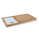 Prep-Tech Bamboo 20" x 10.5" Cutting Board and Kitchen Scale
