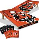 YouTheFan NFL 2’ x 3’ Wood Cornhole Game with Logo Bags