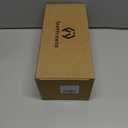 Womens Fuzzy Scuff Slippers, Comfy Supportive Foam Slip-On House Shoes for Indoor Bedroom (9-10, Grey)