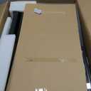 DisplayGifts 42" Electric Guitar Display Case Cabinet Shadow Box with Guitar Hanger Stand, Lockable UV Protection Black Felt Interior with Black Frame