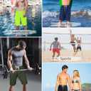 Mens Swim Trunks Swim Shorts Swimwear Swimsuit Beach Shorts Bathing Suits Quick Dry Waterproof