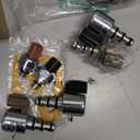 BHB Transmission Solenoid Kit Compatible with Honda Accord Acura Odyssey Pilot TL CL MDX Replace 28250-P6H-024 28250-P7W-003 28400-P6H-013 28500-P6H-013 28600-RKE-004 28610-RKE-004