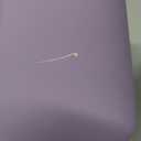 PATIKIL 4.3 Inch Ceramic Plant Pots, 2 Pack Modern Flower Planters with Drainage Holes and Tray for Decorate Home Indoor Plants Succulent Herb, Purple