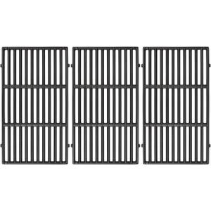 Grill Grates for Weber Genesis II - GS4 Cooking Grate Replacements for Weber 66089 66097, Cast Iron, 18.75"