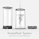 Vornado EV100 Evaporative Whole Room Humidifier with SimpleTank, Easy-Fill, 1 Gallon Capacity, 2 Speeds, Electronic Humidistat, Antimicrobial Treated Wick, Perfect for Home, Bedroom, and Living Room