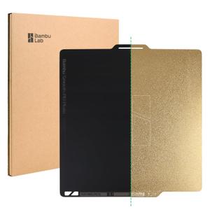 Bamboo Lab Dual Smooth and Textured Side Build Plate 257x257MM for Bambu Lab X1C / X1 / X1E / P1P / P1S / A1 3D Printer