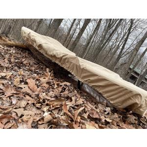 Nature Proof 16 '17' 18' Canoe / Kayak Cover for Outdoor Storage, fits 15'5" to 16' to 17' to 18' canoes and kayaks
