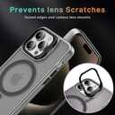 Hitaoyou for iPhone 14 Pro Max Case - Magsafe Compatible, Translucent Matte Camera Kickstand
