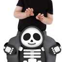 Morphsuits Toddler Skeleton Piggyback Costume Kids Fancy Dress Halloween Costume For Toddlers One Size Fits All
