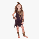 fun shack Cave Girl Costume Kids, Cavegirl Costume Girls, Girls Caveman Costumes, Halloween Costumes for Kids L