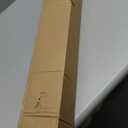 LazBlinds No Tools No Drill Cordless Bamboo Roman Shades, Light Filtering Window Treatment, Roll Up Bamboo Blinds for Windows 36'' W x 64'' H, Brown