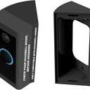 QIBOX Adjustable (30 to 55 Degree) Angle Doorbell Mount Compatible with Ring/Blink Video Doorbell 4/3/2/1/Wired/Pro/(2020 Release), Replacement Adapter Mounting Holder Bracket