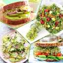 Kitmiido Seed Sprouting Kit, 2 Large Wide Mouth Mason Jars with Sprout Lids, Blackout Sleeves, Drain Tray, Stainless Steel Stand, Sprouts Growing Kit for Bean, Broccoli, Alfalfa (Yellow+Green)