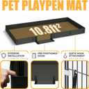 32 Panels Guinea Pig Cages, Rabbit Playpen for Small Animals