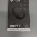 Fitbit Inspire 2 Health & Fitness Tracker with a Free 1-Year Fitbit Premium Trial, 24/7 Heart Rate, Black/Black, One Size (S & L Bands Included)